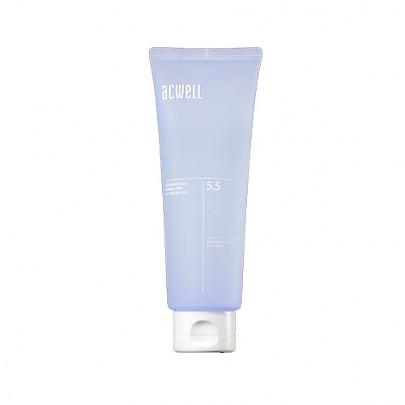 ProtoClinical k-beauty acwell pH Balancing Bubble Free Cleansing Gel 160ml single upright cleansing gel tube in cool gray packaging on a light background.