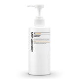 ProtoClinical k-beauty aqua rounded beauty product silhouette with a darker lower band and pale yellow corner accent on a white background.