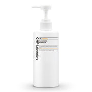 ProtoClinical k-beauty aqua rounded beauty product silhouette with a darker lower band and pale yellow corner accent on a white background.
