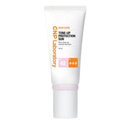 ProtoClinical k-beauty CNP Tone-up Protection Sun 50ml single upright package centered on a light background with soft beige side shading