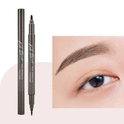 CLIO Kill Brow Dual Tattoo Pen & Remover Pen Set (3 Colors) by ProtoClinical, a k-beauty eyebrow set showing dual pen components in slim packaging for brow definition.