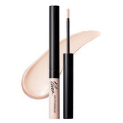 ProtoClinical k-beauty CLIO Kill Cover Airy-Fit Concealer 3g (7 Colors) single upright deep beige concealer package centered on a light background with pale aqua side accents