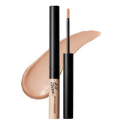 ProtoClinical k-beauty CLIO Kill Cover Airy-Fit Concealer 3g (7 Colors) single upright olive beige concealer package centered on a light background with pale aqua side accents