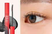 ProtoClinical k-beauty CLIO Kill Lash Superproof Mascara 7g (5 Colors) wide horizontal shade reference graphic with rosy brown and olive brown tones on a light background