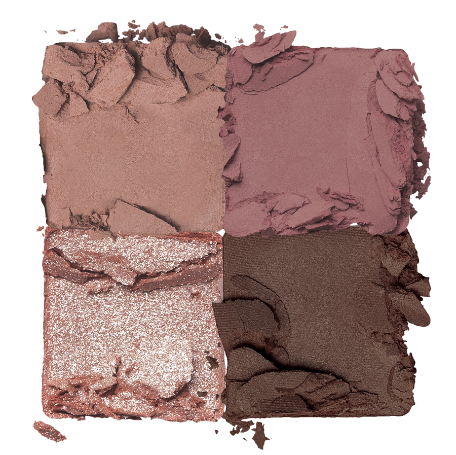 ProtoClinical k-beauty rom&nd BETTER THAN EYES 6g (6 Colors) single square eyeshadow palette with warm brown and mauve pans centered on a light background