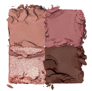 ProtoClinical k-beauty rom&nd BETTER THAN EYES 6g (6 Colors) single square eyeshadow palette with warm brown and mauve pans centered on a light background