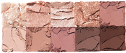 ProtoClinical k-beauty rom&nd BETTER THAN PALETTE 7.5g (4 colors) #03 ROSEBUD GARDEN wide horizontal eyeshadow shade preview on a light background