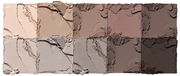 ProtoClinical k-beauty rom&nd BETTER THAN PALETTE 7.5g (4 colors) #04 DUSTY FOG GARDEN wide horizontal eyeshadow shade preview on a light background