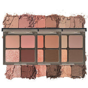 ProtoClinical k-beauty MERZY Mood-Fit Shadow Palette 8g (3 Colors) single eyeshadow palette compact centered on a light background