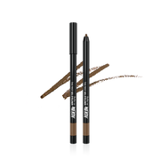 ProtoClinical k-beauty MERZY THE FIRST GEL EYELINER 0.5g (10 Colors) G6. SOFT BROWN shade graphic in warm brown tones with centered product visuals on a light background.