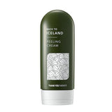 ProtoClinical k-beauty [THANK YOU FARMER] Back to Iceland Peeling Cream 150ml shown in product packaging on a light background.