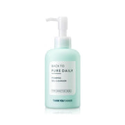 ProtoClinical k-beauty [THANK YOU FARMER] Back to Pure Daily Foaming Gel Cleanser 200ml shown in product packaging on a light background.