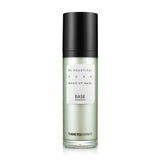 ProtoClinical k-beauty deep olive vertical beauty product with pale green side accents on a light background.