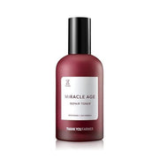ProtoClinical k-beauty [THANK YOU FARMER] Miracle Age Repair Toner 150ml shown in a warm beige bottle product thumbnail on a light background.
