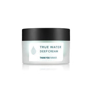 ProtoClinical k-beauty [THANK YOU FARMER] True Water Deep Cream 50ml shown in product packaging on a light background.