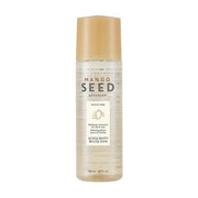 ProtoClinical k-beauty THE FACE SHOP Mango Seed Silk Moisturizing Lip & Eye Remover 110ml single upright pale pink remover bottle centered on a soft white background