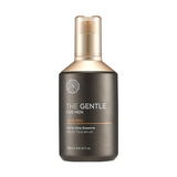 ProtoClinical k-beauty THE FACE SHOP The Gentle For Men All-In-One Essence 135ml single upright dark gray essence bottle centered on a white background with pale lavender side panels