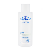 ProtoClinical k-beauty Dr.Belmeur Clean Face Mild Lotion 145ml single upright pale blue lotion bottle centered on a white background with soft blue side accents