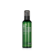 ProtoClinical k-beauty Benton Aloe BHA Skin Toner 200ml single upright dark green toner bottle centered on a white background with soft pale accents