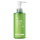 ProtoClinical k-beauty Dr.G Green Deep Cleansing Oil 210ml single upright cleansing oil bottle centered on a light background.