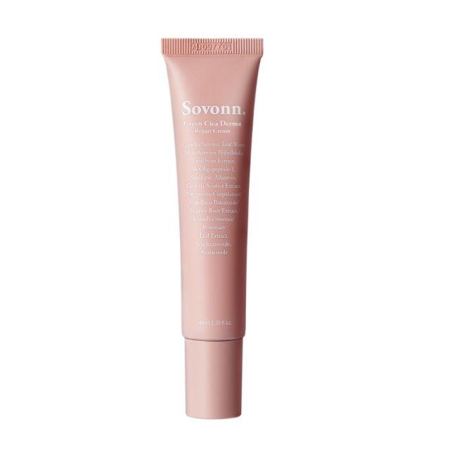ProtoClinical k-beauty tall beige beauty bottle centered on a clean white background with soft blue side tones.