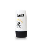 ProtoClinical k-beauty DASHU Daily Light Fit Sun Gel 50ml single upright sun gel tube centered on a light background.