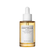 ProtoClinical k-beauty SKIN1004 Madagascar Centella Ampoule 55ml shown as a tall pale olive package centered upright on a white background with faint lavender side bands