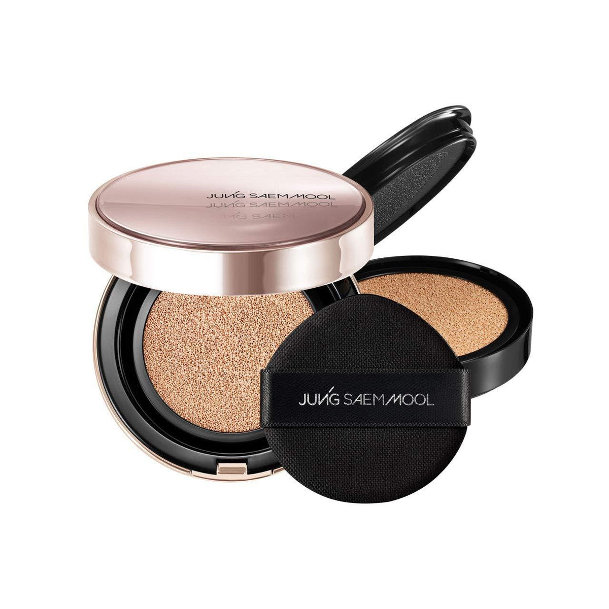 ProtoClinical k-beauty JUNGSAEMMOOL Masterclass Radiant Cushion (SPF50+ / PA+++) 15g + Refill product packaging on a clean background.