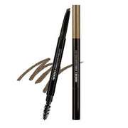 ProtoClinical k-beauty COSNORI Easy Draw Auto Eyebrow 0.3g (4 Colors) single slim dark eyebrow pencil centered on a white background