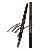 ProtoClinical k-beauty COSNORI Easy Draw Auto Eyebrow 0.3g (4 Colors) slim dark eyebrow pencil with matching light packaging on a white background