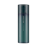 ProtoClinical k-beauty [NATURE REPUBLIC] Africa Bird Homme All In One Moisturizer 150ml abstract beauty graphic with a dark gray vertical center on a pale blush background.