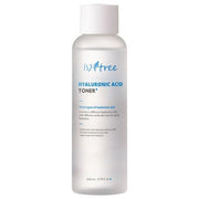 ProtoClinical k-beauty Isntree Hyaluronic Acid Toner 200ml in a pale blue bottle shown upright on a white background