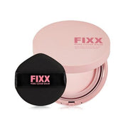 ProtoClinical k-beauty [so natural] PORE COVER FIXX BALM 10g shown with a black round balm compact beside a beige swatch on a white background