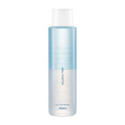 ProtoClinical k-beauty A'pieu MINERAL LIP AND EYE REMOVER EAU-MARINE 250ml single remover bottle packshot in a square crop on a light background