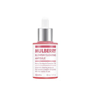 ProtoClinical k-beauty A'pieu Mulberry Blemish Clearing Ampoule 30ml single centered ampoule bottle on a white background