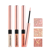ProtoClinical k-beauty CORINGCO SHABAM SHABAM ROMANTIC GLITTER 3ml (3 Colors) shown as compact glitter makeup packaging in a square product photo on a light background