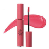 ProtoClinical k-beauty 3CE Velvet Lip Tint 4g #PINK BREAK single lip tint package shown upright on a clean white background