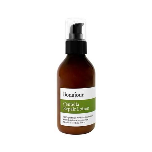 ProtoClinical k-beauty Bonajour Centella Repair Lotion 150ml (Oily Skin Type) single upright lotion bottle centered on a light background.