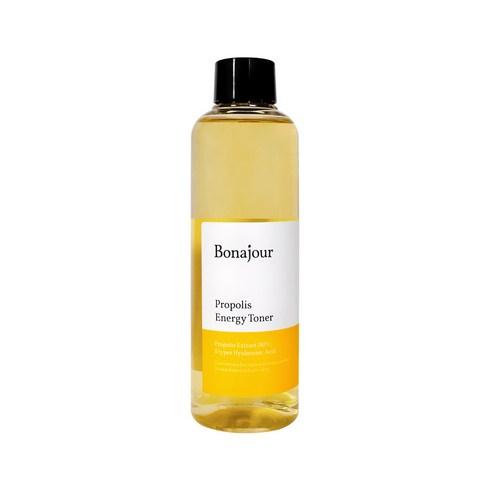 ProtoClinical k-beauty Bonajour Propolis Energy Toner 205ml single toner bottle centered upright on a plain white background