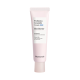 ProtoClinical k-beauty Mamonde Probiotics Ceramide Intense Cream 60ml shown as a warm peach beauty product silhouette on a light background.