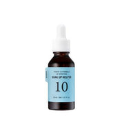 ProtoClinical k-beauty It'S SKIN [NEW] Power 10 Formula GF Effector 30ml as a single upright blue serum bottle centered on a white background with pale blue side accents
