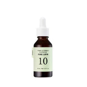 ProtoClinical k-beauty It'S SKIN [NEW] Power 10 Formula PO Effector 30ml as a single upright serum bottle centered on a white background with pale mint side accents