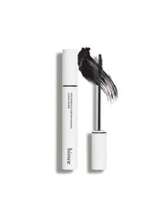 ProtoClinical k-beauty hince New Ambience Curling Mascara 8ml single upright dark mascara tube centered on a light background with soft beige side shading.