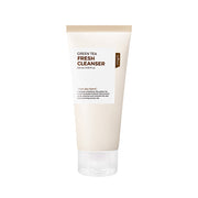 ProtoClinical k-beauty Isntree Green Tea Fresh Cleanser 120ml single upright olive-beige cleanser package on a light background with pale blue side accents