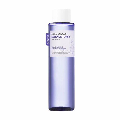 ProtoClinical k-beauty Isntree Onion Newpair Essence Toner 200ml single upright toner package shown in a studio product shot on a light background