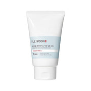 ProtoClinical k-beauty ILLIYOON Ceramide Ato Concentrate Cream 200ml single centered pale blue cream package on a white background with soft blue side accents.