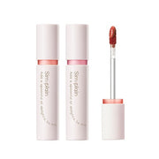ProtoClinical k-beauty peripera Simplain Water Blur Tint 4.3g (5 Colors) two upright package silhouettes with a slim tube beside a taller rectangular box on a pale background