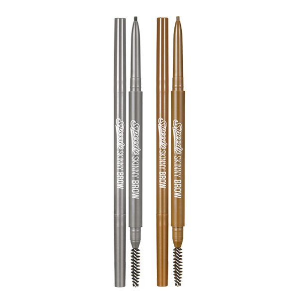 ProtoClinical k-beauty peripera Speedy Skinny Brow 0.05g (5 Colors) single skinny brow pencil package centered in a square product layout on a light background