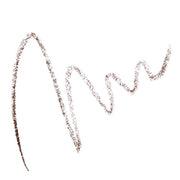 ProtoClinical k-beauty peripera Speedy Skinny Brow 0.05g (5 Colors) single eyebrow pencil swatch in a textured deep brown zigzag line on a clean white background