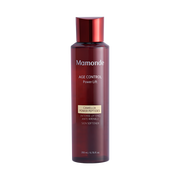 ProtoClinical k-beauty Mamonde Age Control Powerlift Skin Softener 200ml soft rose silhouette centered in a tall vertical layout on a light background.
